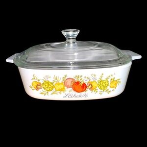 L'ECHALOTE LIDDED CASSEROLE DISH